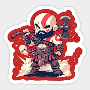 kratos Sticker